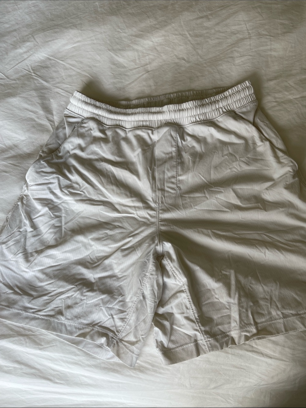 Men's White Lululemon Shorts
